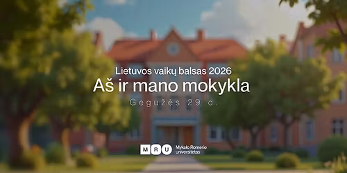 Lietuvos vaik\u0173 balsas 2026