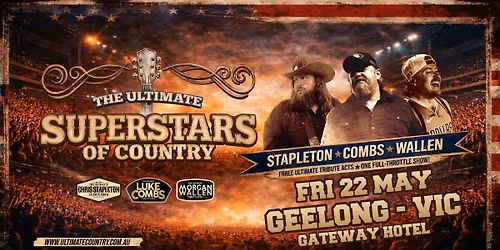 The Ultimate Superstars of Country Tribute - Geelong