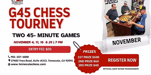 G45 Chess Tournament