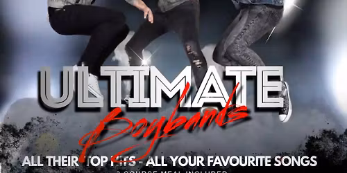 ULTIMATE BOYBANDS tribute Christmas Party Night!