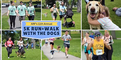 5K Run & Walk with the Dogs - ARF Fundraiser
