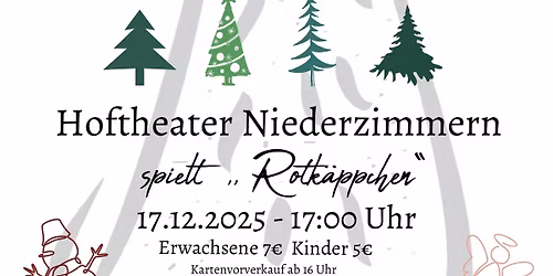 M\u00e4rchenhafte Weihnachtsb\u00fchne