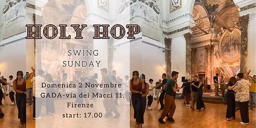 Holy Hop Swing Sunday