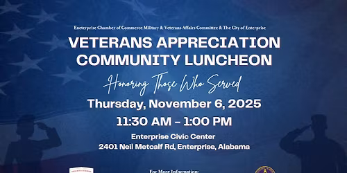 Veterans Appreciation Community Luncheon