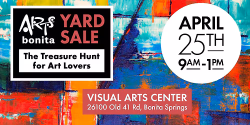 Arts Bonita Yard Sale