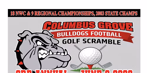 3rd Annual Bulldog Football Golf Scramble