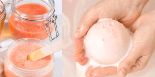 Make Your Own Bath Bombs & Body Scrub