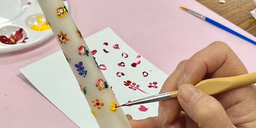 Candle Painting Workshop for Adults