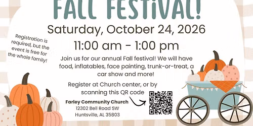 Annual Fall Festival!