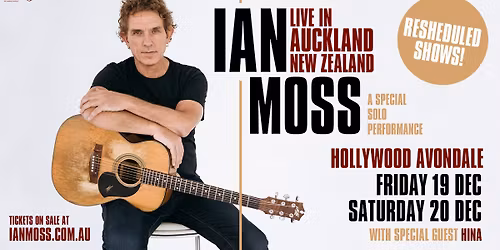 Ian Moss - Live in Auckland, NZ