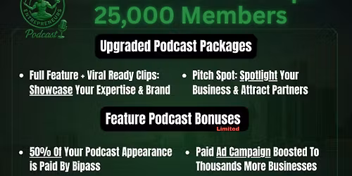 Pitch For Partnerships 25k + Networking