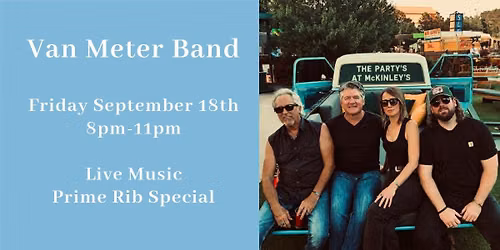 LIVE MUSIC- Van Meter Band