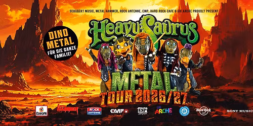M\u00f6nchengladbach - HEAVYSAURUS - Metal Tour 2026