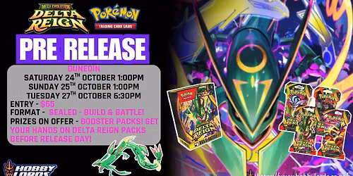 Pokemon - Delta Reign Pre Release!
