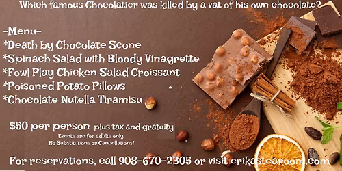 Death by Chocolate Murder Mystery