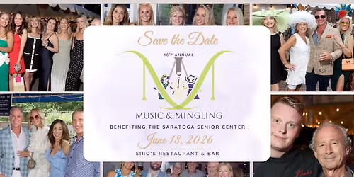 16th Annual Music & Mingling at Siro\u2019s | Saratoga Senior Center