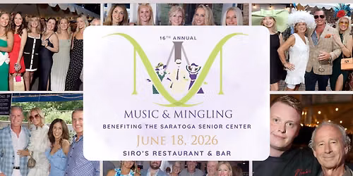 16th Annual Music & Mingling at Siro\u2019s | Saratoga Senior Center