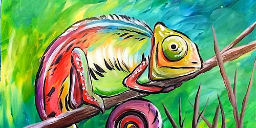 Paint and Sip: Cheeky Chameleon
