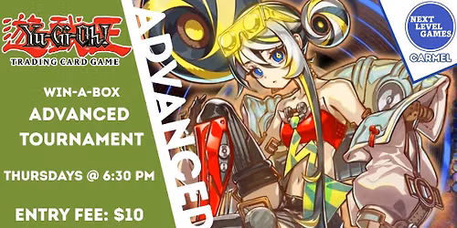Yugioh Advanced Format Win a Box