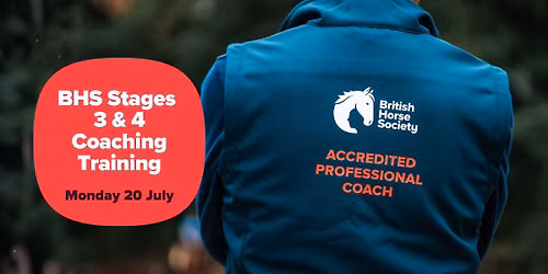 Stages 3 & 4 Coaching Training