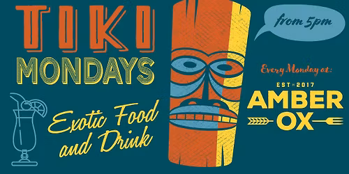 Tiki Mondays at The Amber Ox