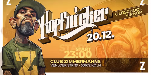  KOPFNICKER Decade Reunion | Die 90's x 2000's Hip Hop Party is back!