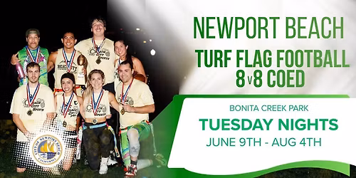 Tuesday Night Coed Flag Football in Newport Beach \ud83c\udfc8\ud83c\udf19