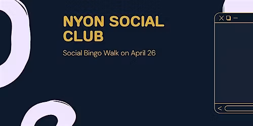 Social Bingo Walk \u2013 Meet New People in Nyon