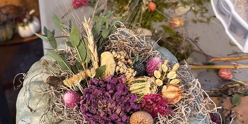 Dried Floral Pumpkin Workshop