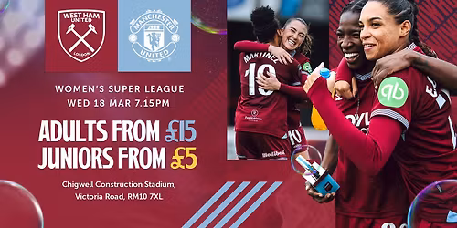 West Ham United v Manchester United | Barclay's Women's Super League