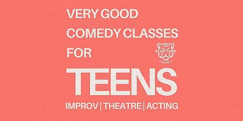 Improv Jam for Teens with Allie Tuesday starting Jan 13