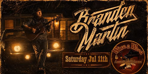 Branden Martin at Wire & Wood Acoustic Coffeehouse