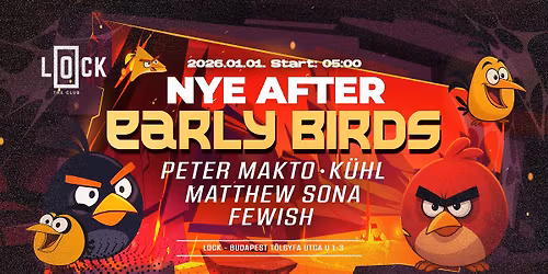 NYE After - Early Birds 2026.01.01. - Peter Makto, K\u00fchl, Matthew Sona, Fewish