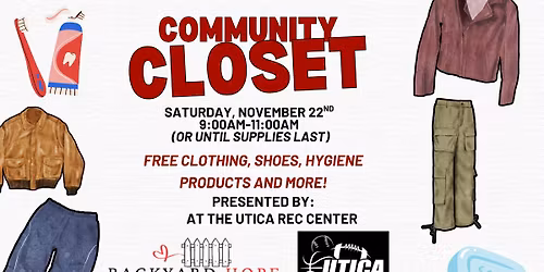 Free Community Closet Day