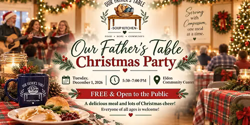 Our Father's Table Christmas Party!