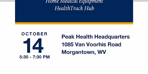 Peak Health & WVU Medicine Open House in collaboration with Morgantown Area Partnership
