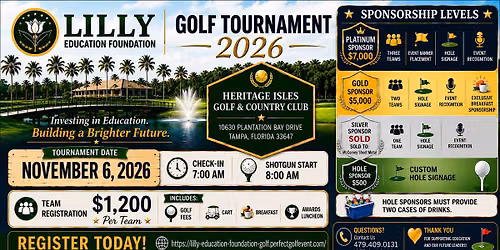 LILLY Education Foundation's 2nd Annual Charity Golf Tournament