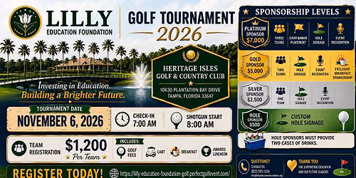 LILLY Education Foundation's 2nd Annual Charity Golf Tournament
