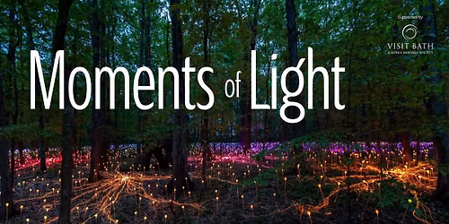 Moments of Light - Immersive light installation at Winsley