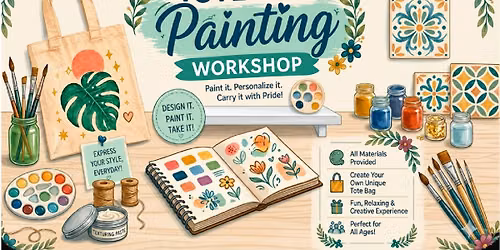 Tote-Ally You - Paint Your Own Tote