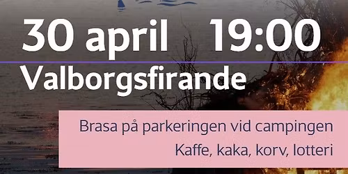 Valborgsm\u00e4ssofirande med brasa