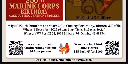 Marine Corps League -Miguel Keith Detachment 609 November Monthly meeting