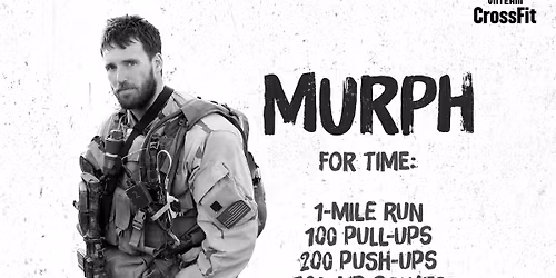 [COMMUNITY WORKOUT] MURPH WORKOUT 31 MAY 