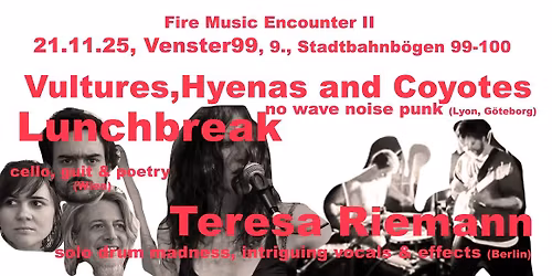 Teresa Riemann\/ Vultures, Hyenas and Coyotes\/ Lunchbreak