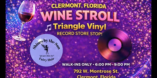 Fairy Hair Fun at Triangle Vinyl ~ Clermont