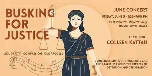 Busking for Justice: Colleen Kattau 