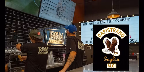 Capistrano Eagles M.C. - Spring Social - R\u014cM Beer Co.