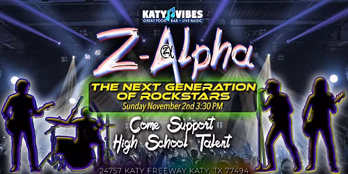 \ud83c\udfb8 Z-Alpha at Katy Vibes! \ud83c\udfb8