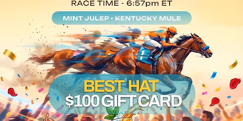 \ud83c\udfc7\ud83c\udf39 KENTUCKY DERBY PARTY AT MEATING STREET 