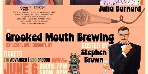 Alvin Kuai headlines Crooked Mouth!